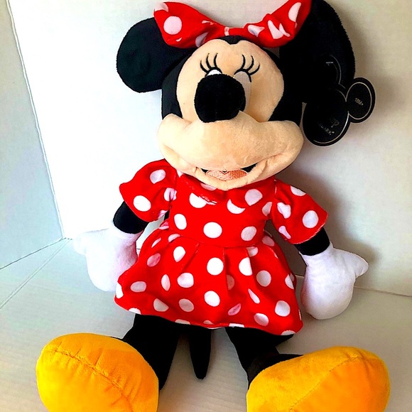 Disney Minnie Mouse Stuff Doll Back Pack NWT - Picture 1 of 11